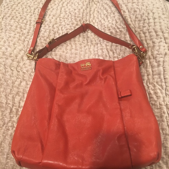 Orange Coach crossbody bag - Picture 2 of 5